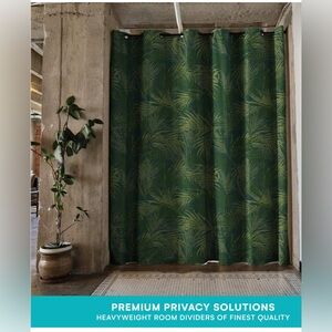 Room/Dividers/Now Premium Room Divider Curtain, 9ft Tall x 15ft Wide (Jungle)